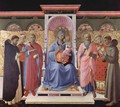 Enthroned Virgin and Child with Saints - Angelico Fra