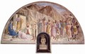 Frescoes in the Dominican convent of San Marco in Florence scene Adoration of the Kings - Angelico Fra