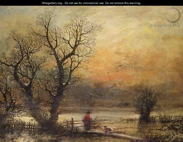 Snowy Landscape - William Lerry