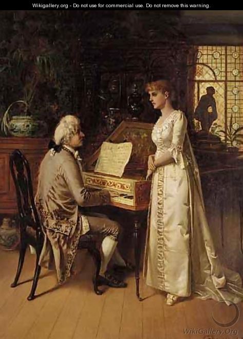 The Duet - Charles Frederick Lowcock