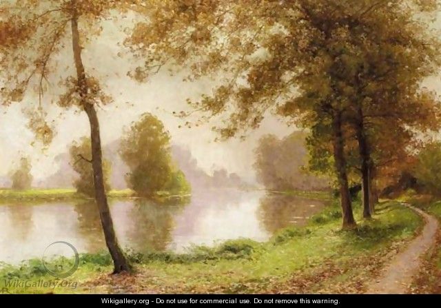 River Landscape 2 - Albert Gabriel Rigolot
