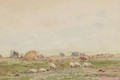 Landscape With Sheep - Claude Hayes