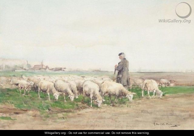 Shepherd And His Flock - James Hamilton Mackenzie