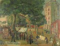The Market, Place D'Alleray, Paris - Abraham Mintchine