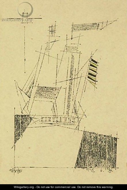 Sailboat - Lyonel Feininger