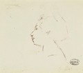Profile D'Une Femme - Mary Cassatt