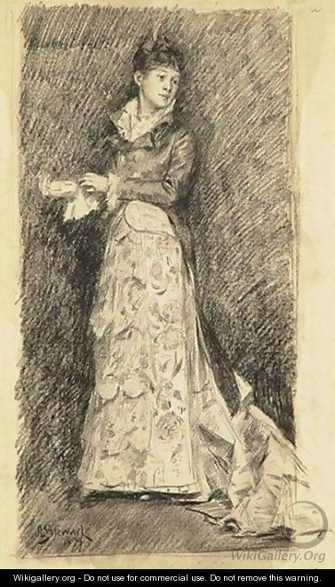 A Fashionable Lady - Julius LeBlanc Stewart