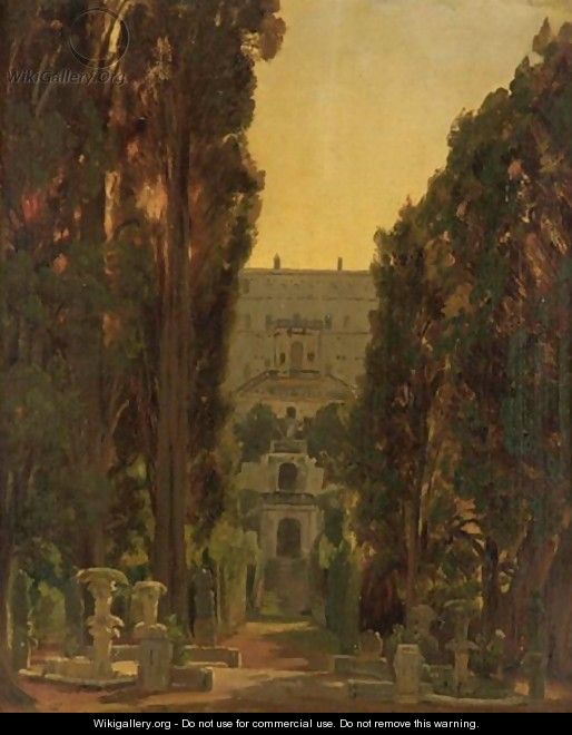 Villa Desta, Tivoli - Thomas Worthington Whittredge