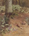 Hungry Squirrels - William Gilbert Foster