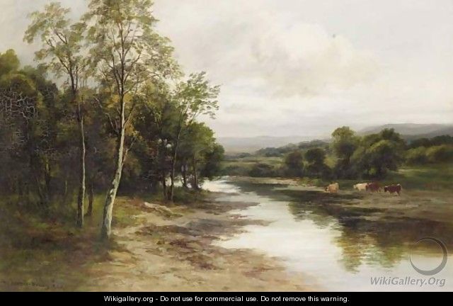 On The River Tay, Perthshire - William Beattie Brown