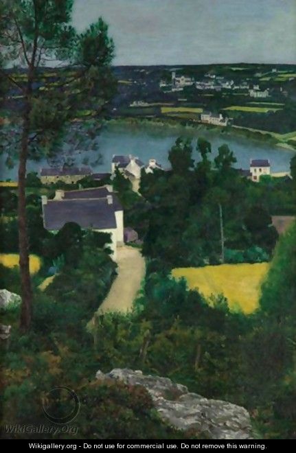 View Of Plougastel - Georges Rasetti