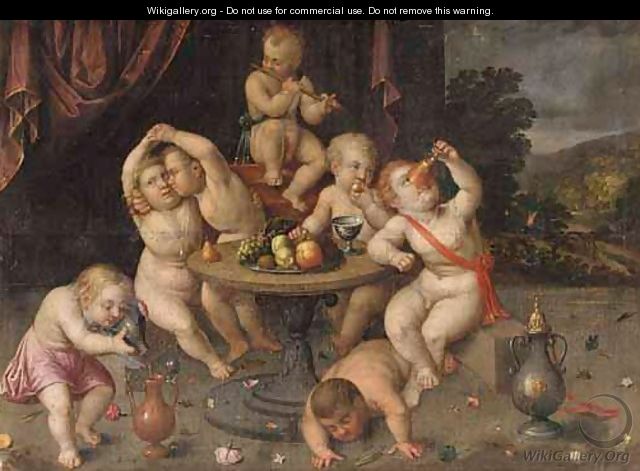 An Allegory Of The Senses - Flemish School