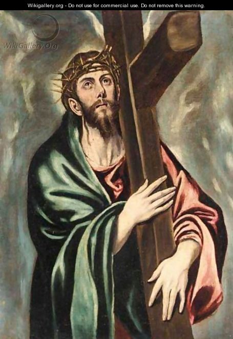 Christ Carrying The Cross 2 - (after) El Greco (Domenikos Theotokopoulos)