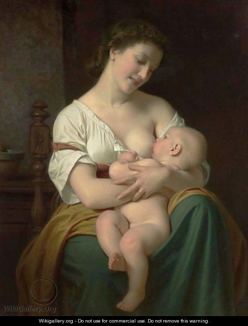 Mother And Child 2 - Hugues Merle