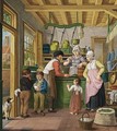 At The Grocery Shop - Cornelis Van Cuylenburgh