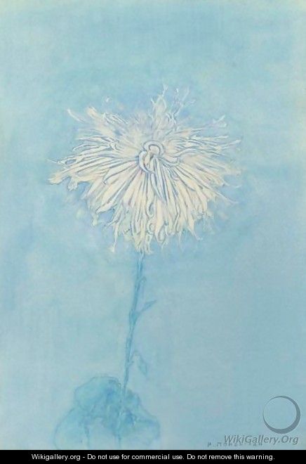 Chrysanthemum - Piet Cornelis Mondrian