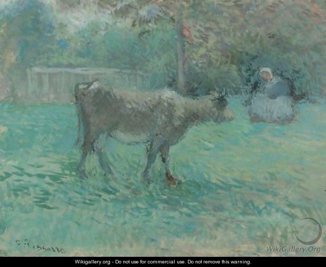 La Vachere - Camille Pissarro