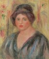 Tete De Femme - Pierre Auguste Renoir