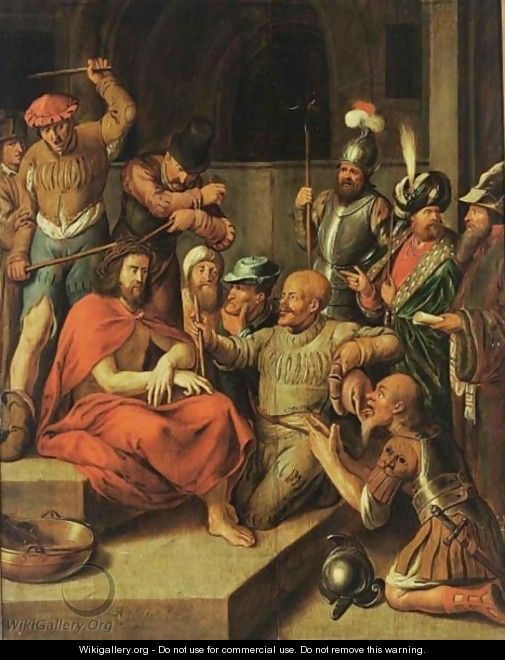 The Flagellation Of Christ - Jan Adriansz van Staveren