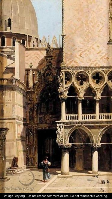 Porta Villa Carta, Palazzo Ducale, Venezia - Antonietta Brandeis