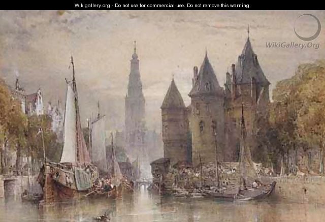 Weighing House, Amsterdam - William Callow