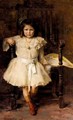 Portrait Of The Young Stampoulopoulou - Georg Jakobides