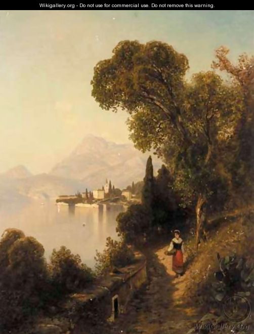 A Stroll By The Lake - Ascan Lutteroth