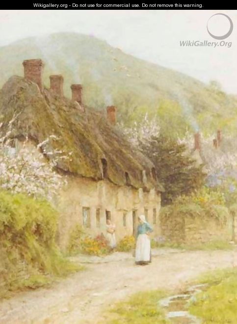 Spring Time - Helen Mary Elizabeth Allingham, R.W.S.