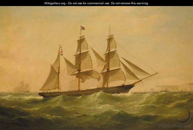 The Iron Barque Merle Inward Bound Off Dover - Samuel Walters
