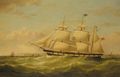 The Barque Montrose Outward Bound Off Margate - Samuel Walters