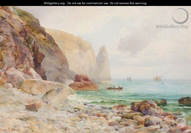 Beach Scene - Walter E. Whitnall