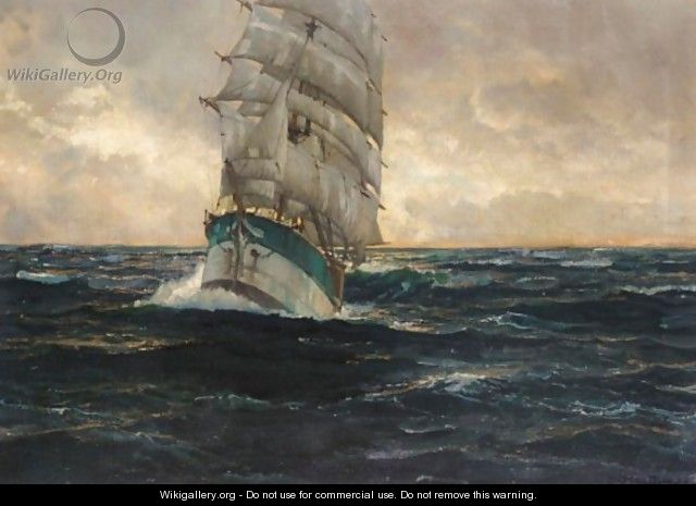 Sailing At Sunset - Michael Zeno Diemer