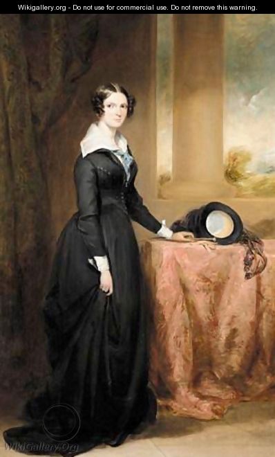 Portrait Of Margaret Henry (1809-1890) - Sir Francis Grant