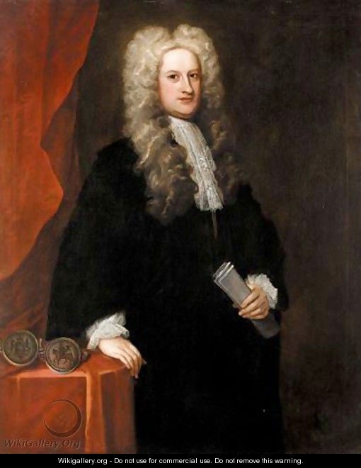 Portrait Of John Willes, Chief Justice Of Chester - Charles Jervas