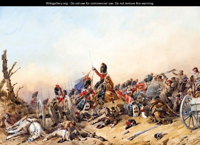 The Battle Of Balaklava - Orlando Norie