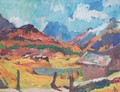 Engadiner Herbstlandschaft, 1930 - Giovanni Giacometti