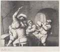 The Peasants' Quarrel - Adriaen Jansz. Van Ostade