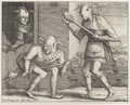 Two And Three Fools Of The Carnival - (after) Pieter The Elder Brueghel