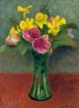 Jonquils, Tulips And Roses - William Glackens