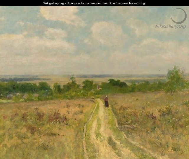 Walk On A Country Path - William Lamb Picknell