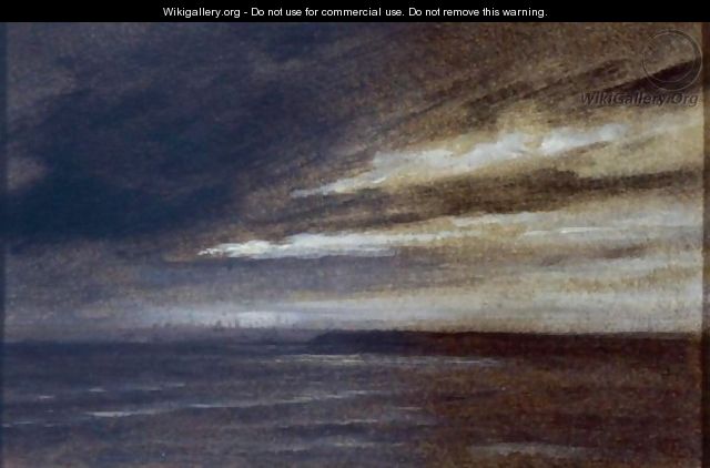 A Stormy Sky At Night - (after) Constable, John
