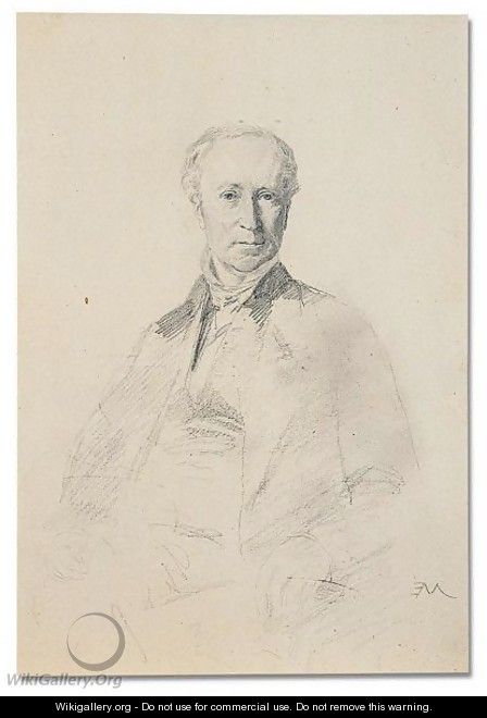 Portrait of doctor Lefebvre - Jean-Louis-Ernest Meissonier