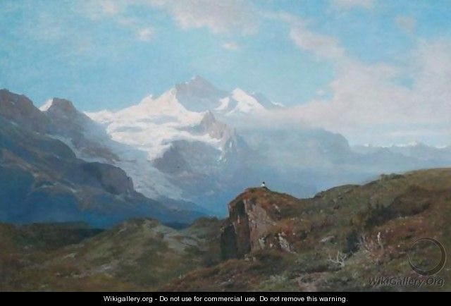 En Montagnes - Auguste Louis Veillon