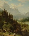The Wetterhorn 2 - Albert Bierstadt