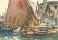 Drying Sails - John Singer Sargent