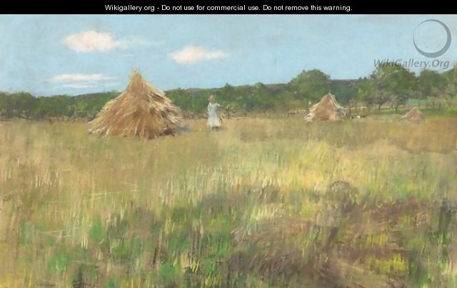 Grain Field, Shinnecock Hills - William Merritt Chase