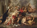 An Allegory Of War And Peace - (after) Sir Peter Paul Rubens