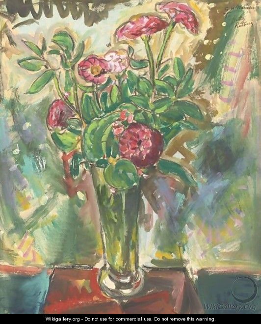 Floral Still Life - Alfred Henry Maurer