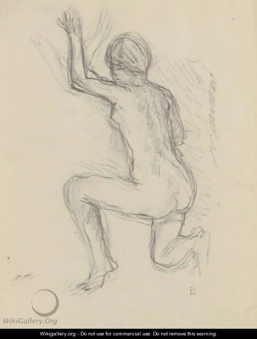 Kneeling Woman - Pierre Bonnard