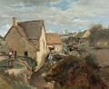 Chaumieres Et Moulins Au Bord DAun Torrent (Morvan Ou Auvergne) - Jean-Baptiste-Camille Corot